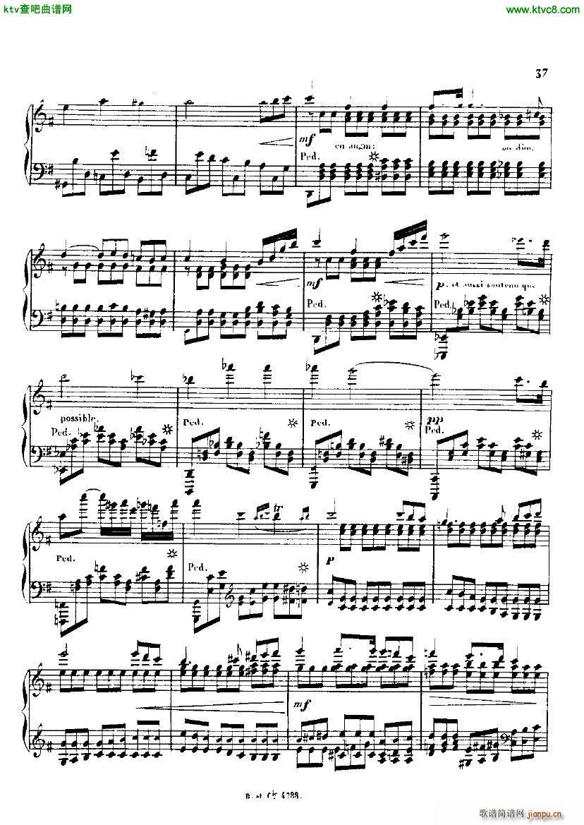Alkan op 33 Grande Sonata part 2(钢琴谱)12