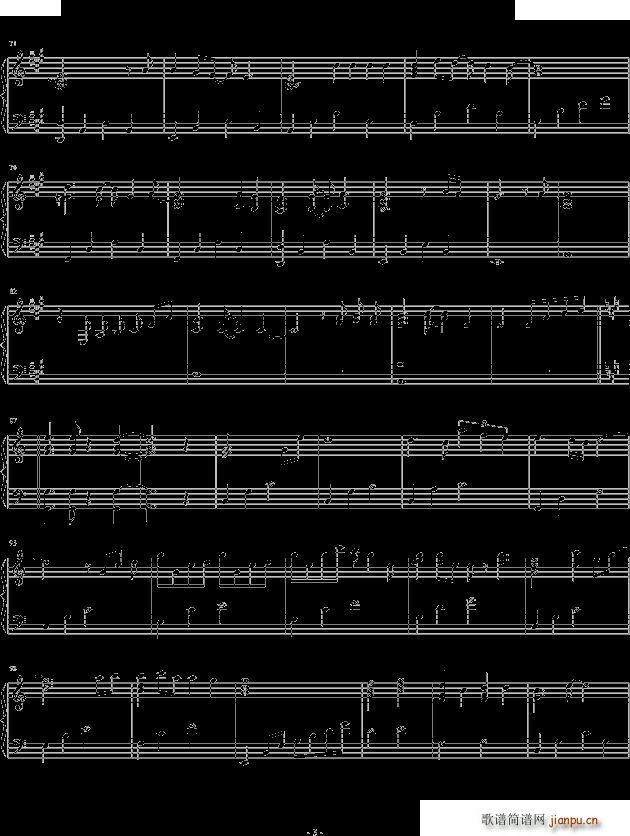 theme of prontera(钢琴谱)3