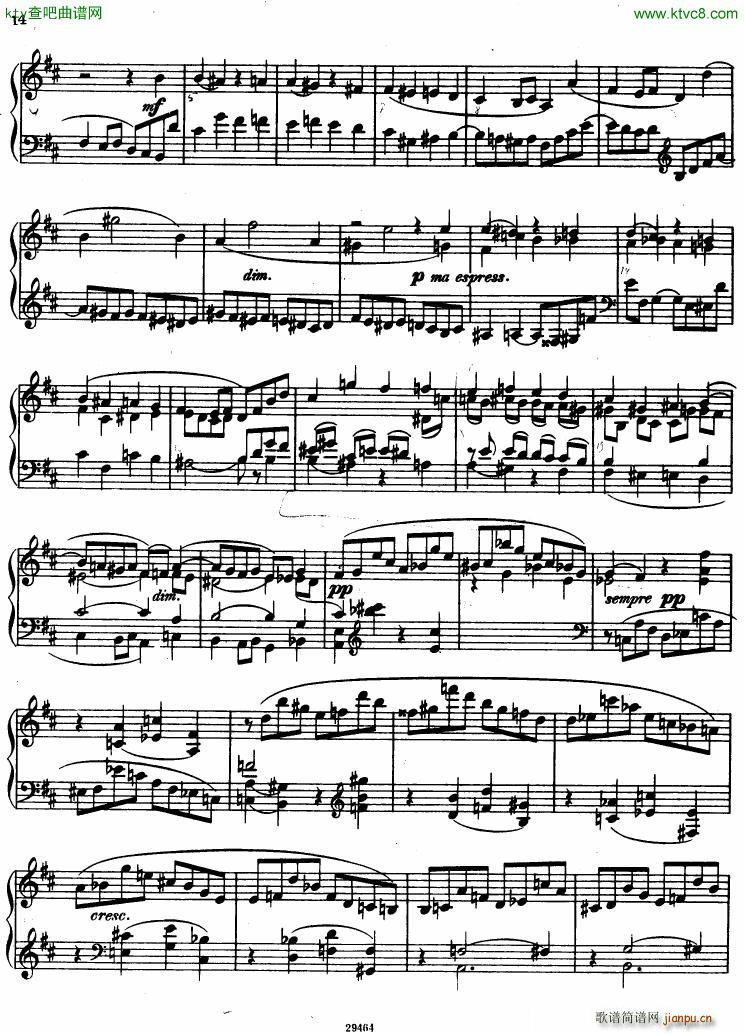 Franck prelude Choral Fugue(钢琴谱)11