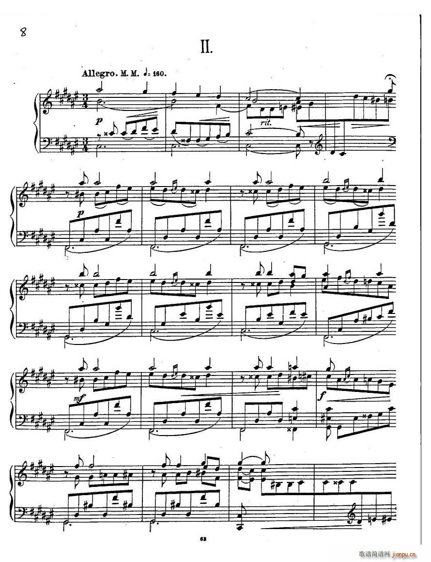 Antipov op 2 Valse op 2 Valse(十字及以上)6
