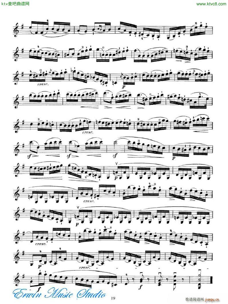 马扎斯 75首渐进式旋律练习 图书1 30首专门练习 01 20(十字及以上)19