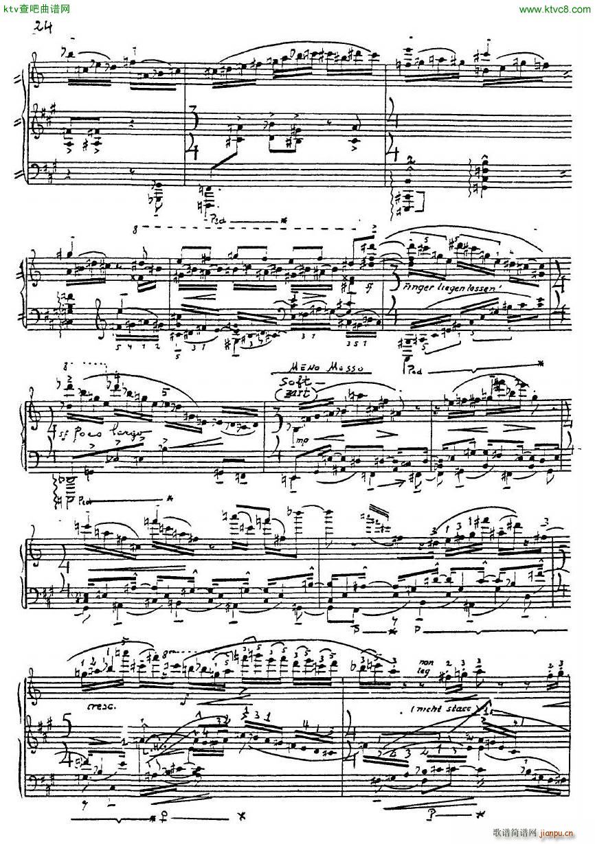 Eckhardt Grammate Sonata no 4(钢琴谱)25