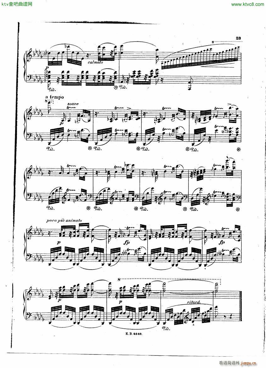 heller schumann variation 1(钢琴谱)7