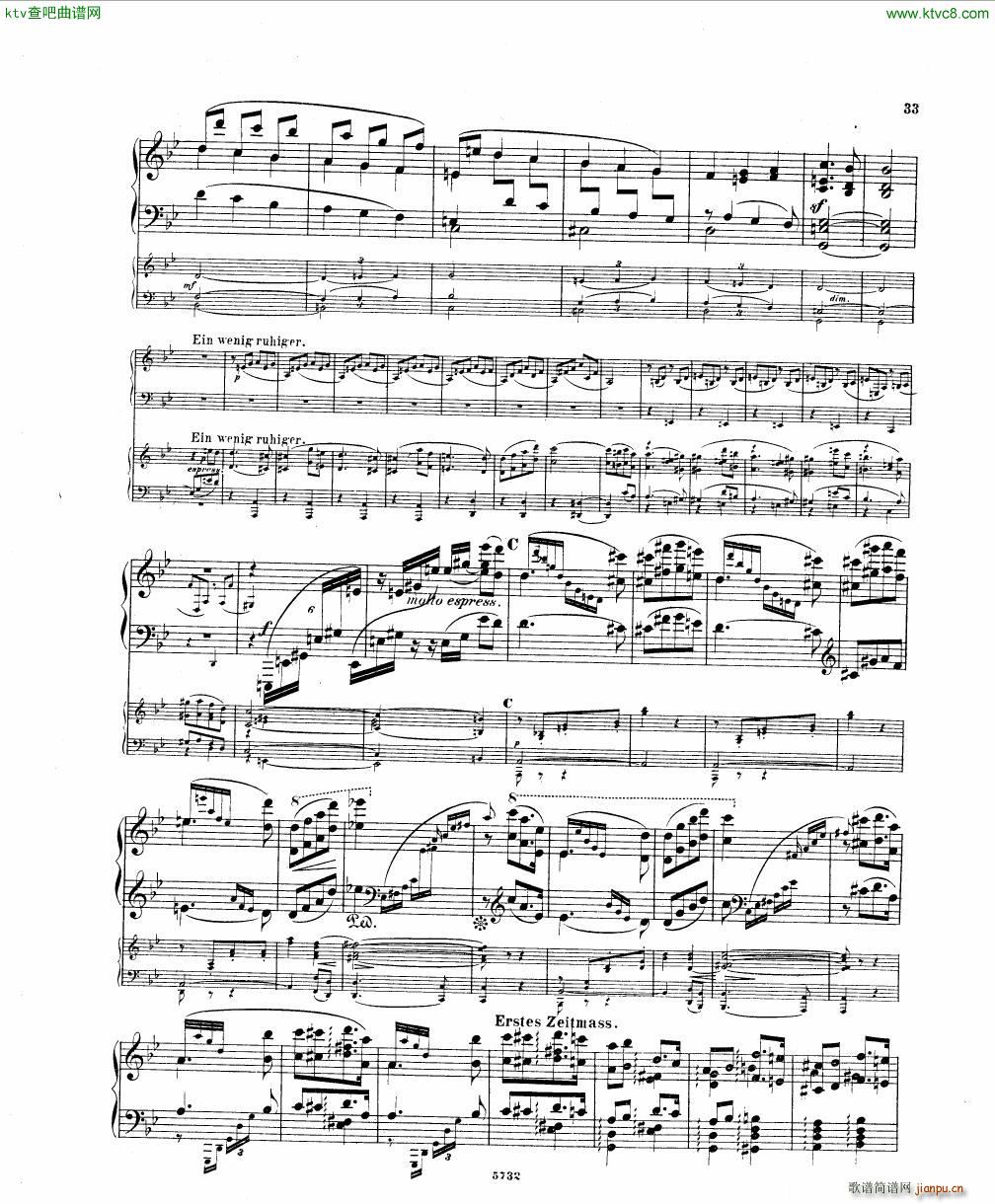 Fuchs Piano concerto Op 27 I(钢琴谱)31