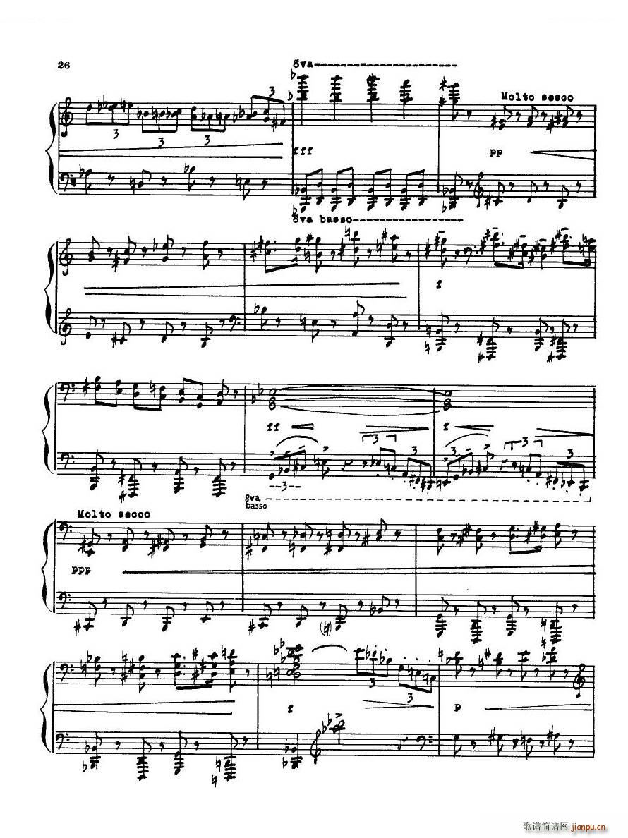 Antheil Piano Sonata No 4 Piano Sonata No 4(十字及以上)25