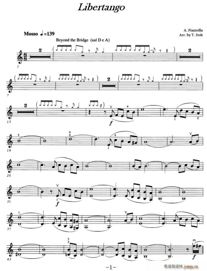 libertango(十字及以上)1