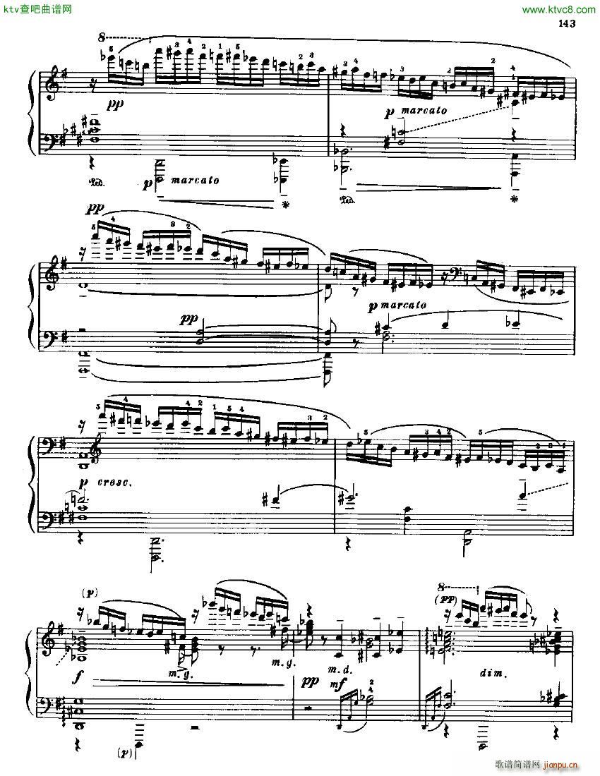 Anatoly Alexandrov Opus 26 Sonata no 6(钢琴谱)6