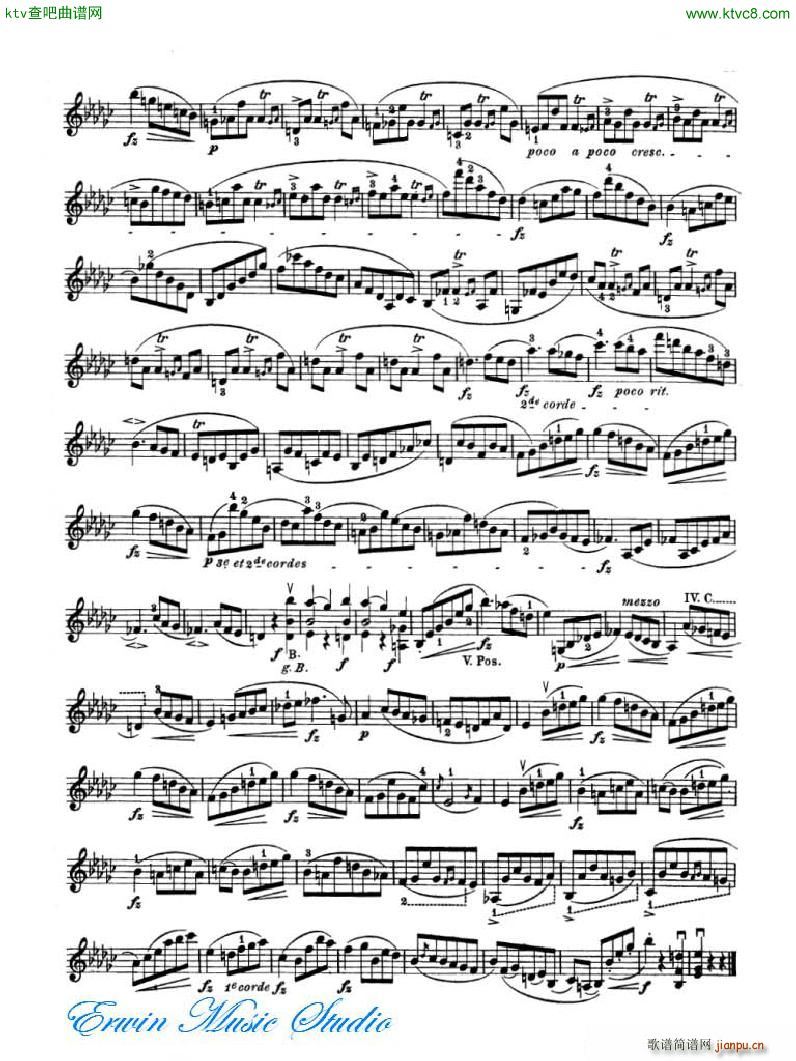 罗德 24首练习曲Pierre Rode 24 Studi Per violino 09 16(十字及以上)12