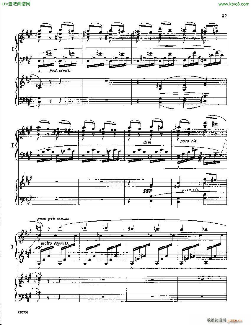 Franck Les Djinns 2 Piano Reduction(钢琴谱)25