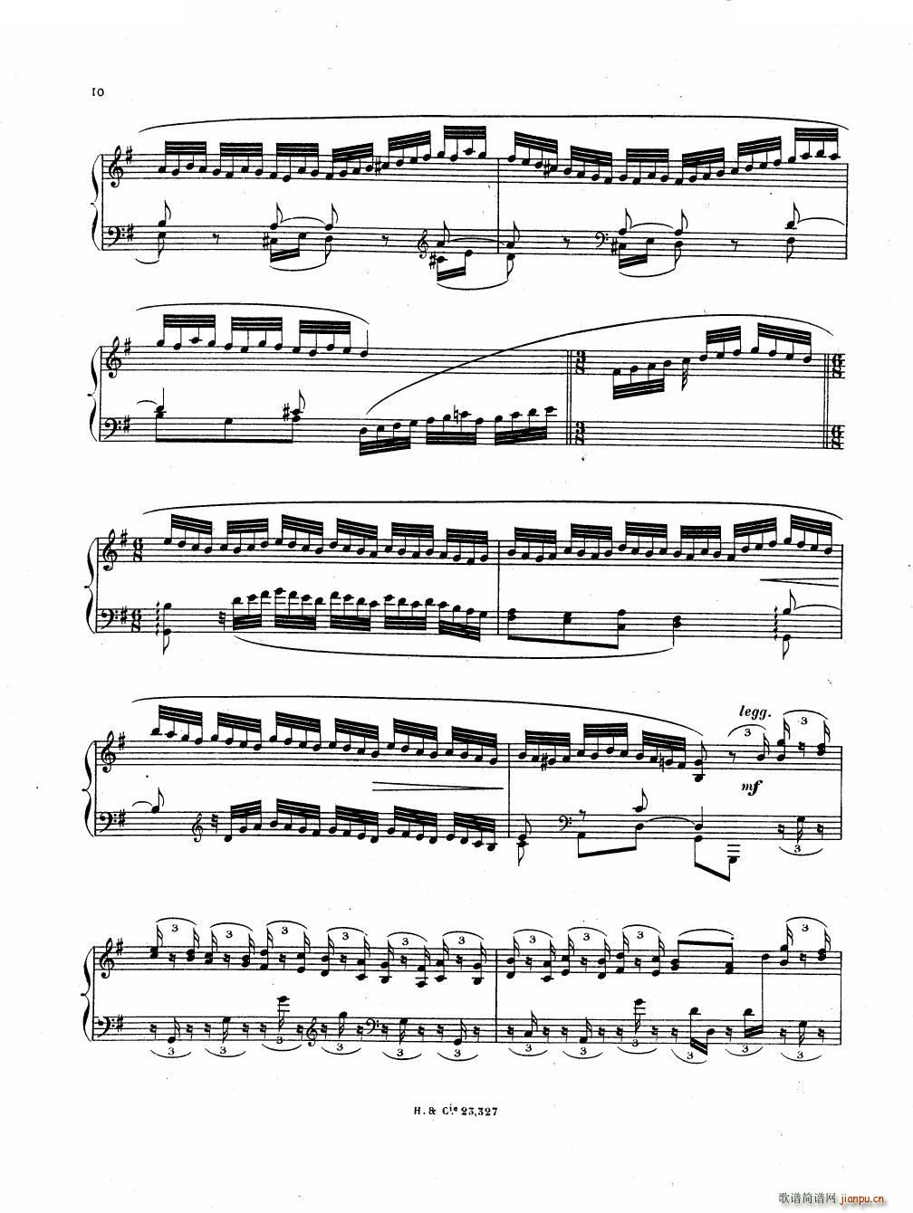 Hahn Reynaldo Piano sonatina Piano sonatina(十字及以上)10