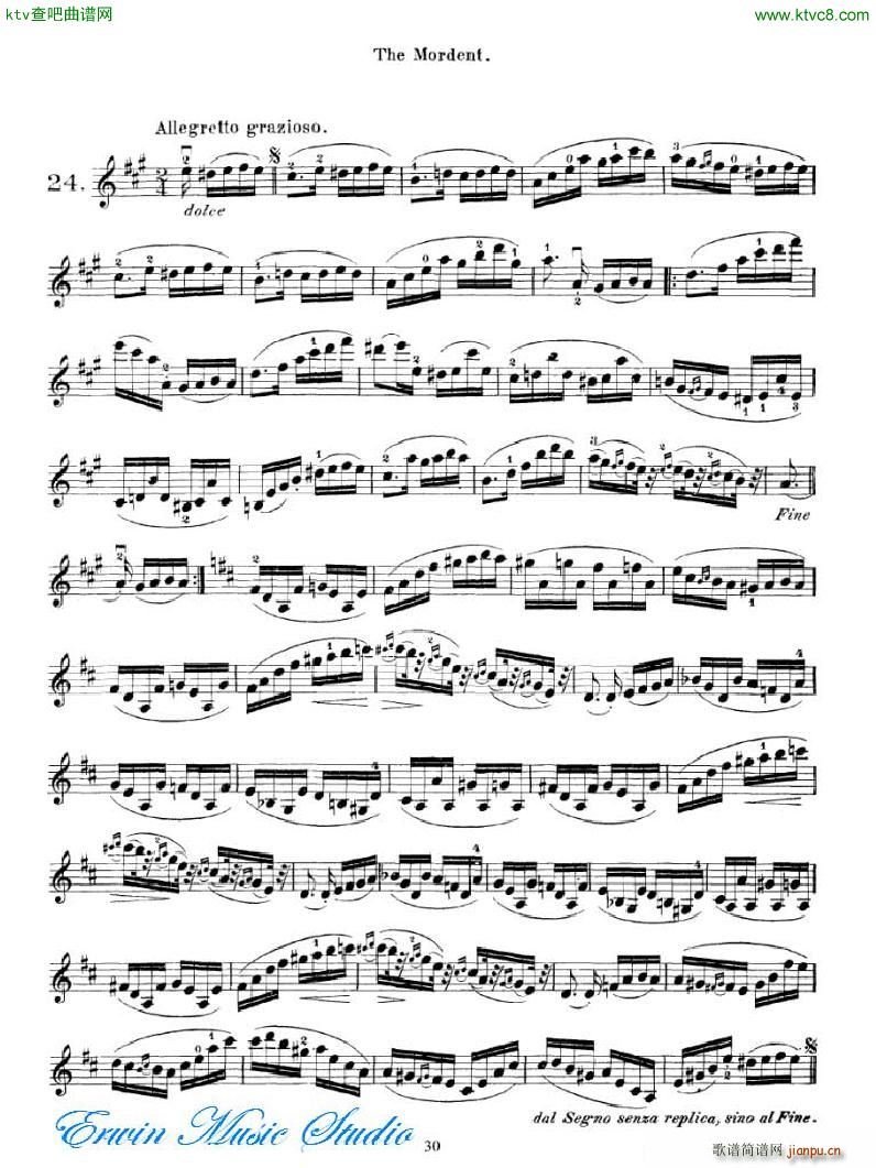 马扎斯 75首渐进式旋律练习 图书1 30首专门练习 21 40(十字及以上)10