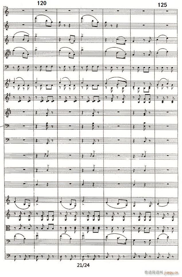 thunder ane Lighting21(总谱)1