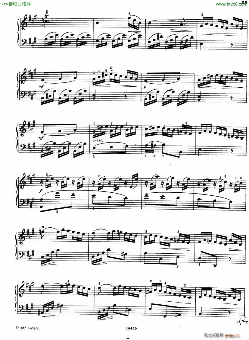 Bach JC op 17 no 5 Sonata(钢琴谱)8