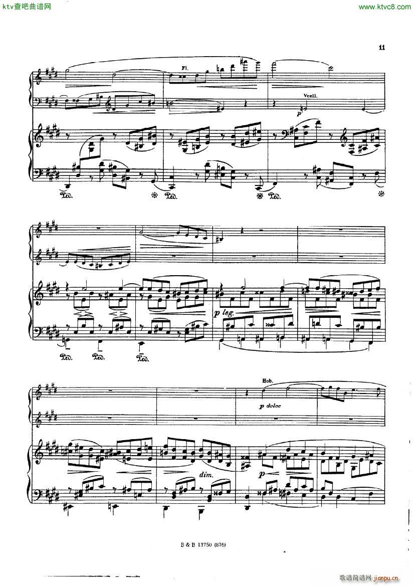 D Albert op 12 Piano Concerto No 2 part 1(钢琴谱)10