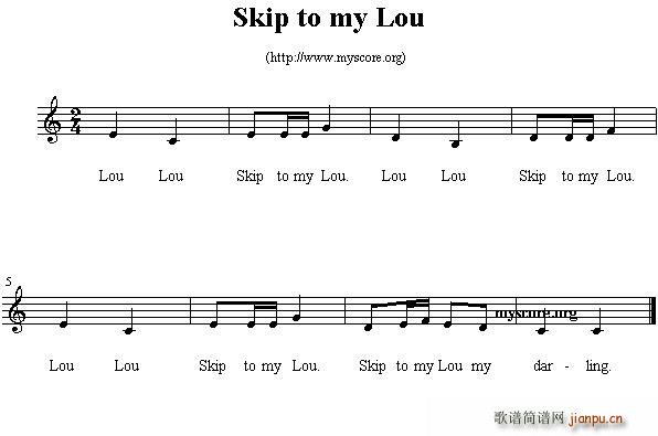 Skip to my Lou(十字及以上)1