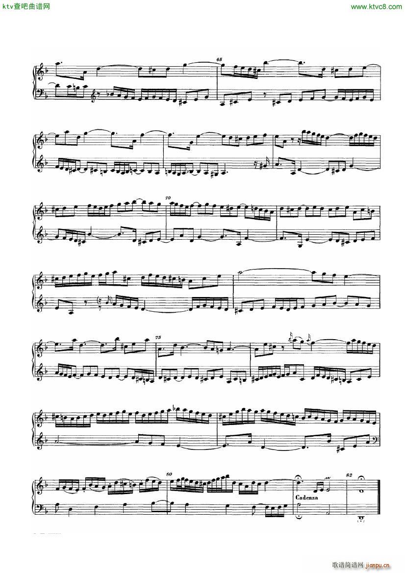 Bach JS BWV 1080 Kunst der Fuge part 2(钢琴谱)19