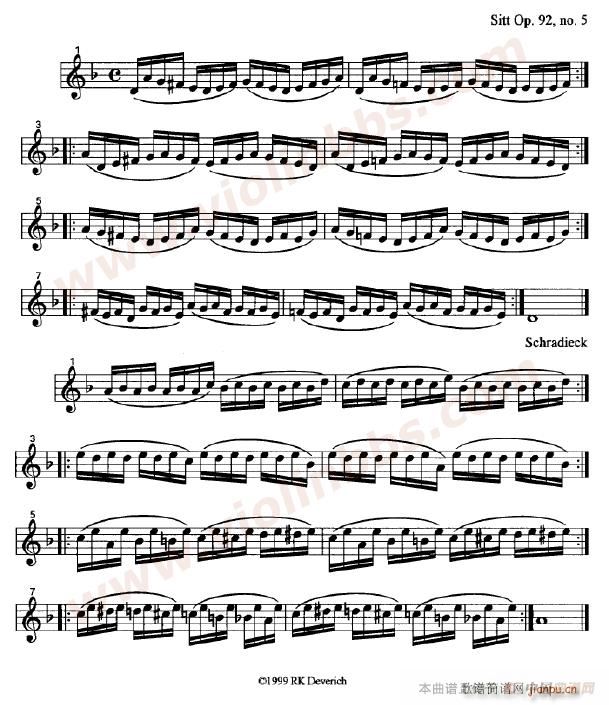 训练左手手指的颗粒性练习曲(钢琴谱)18