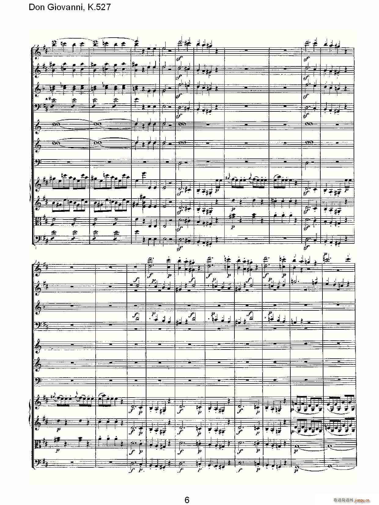 Don Giovanni, K.527(十字及以上)6