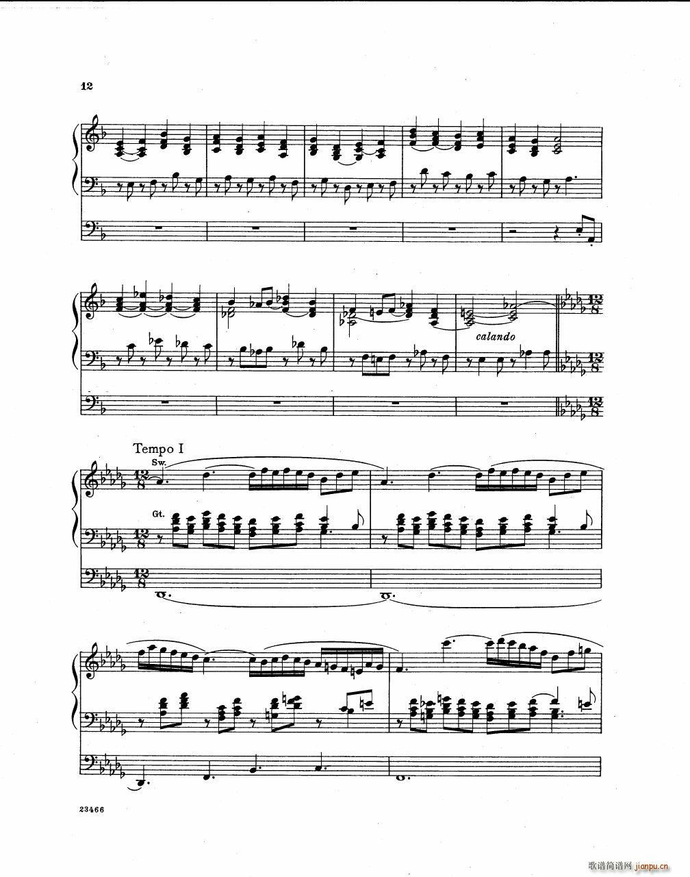 Becker Reme op 41 Sonate 2(钢琴谱)14