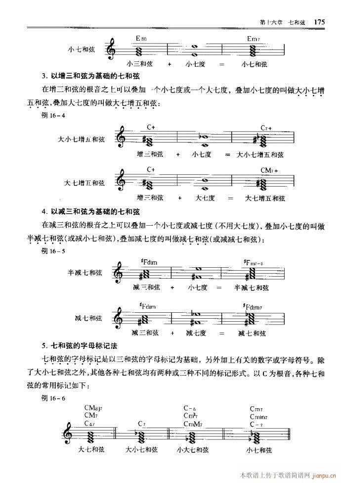 音乐基本理论161-200(十字及以上)15