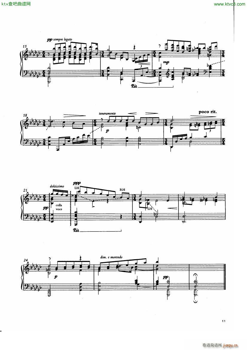 hough song1(钢琴谱)11