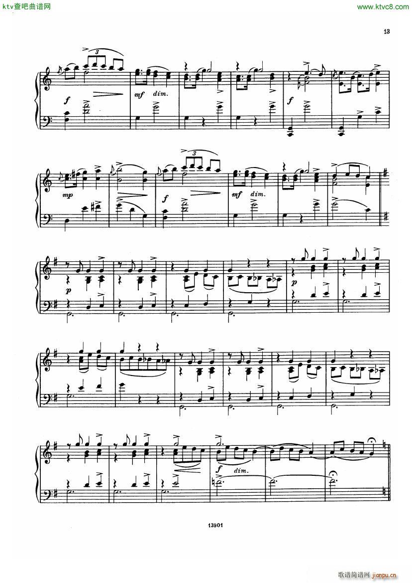 Borodin Little Suite(钢琴谱)11