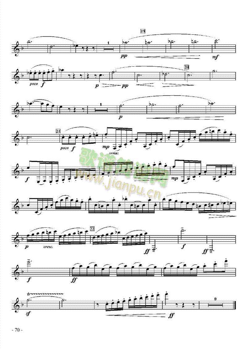 六级外国乐曲管乐类单簧管(其他乐谱)10