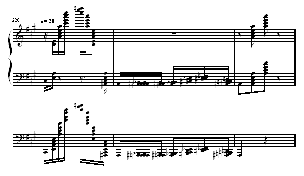 李斯特的帕格尼尼练习曲No.6(钢琴谱)17