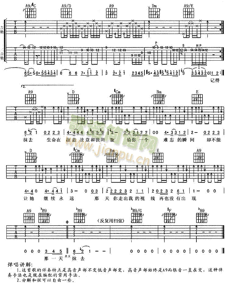 那一天(吉他谱)3