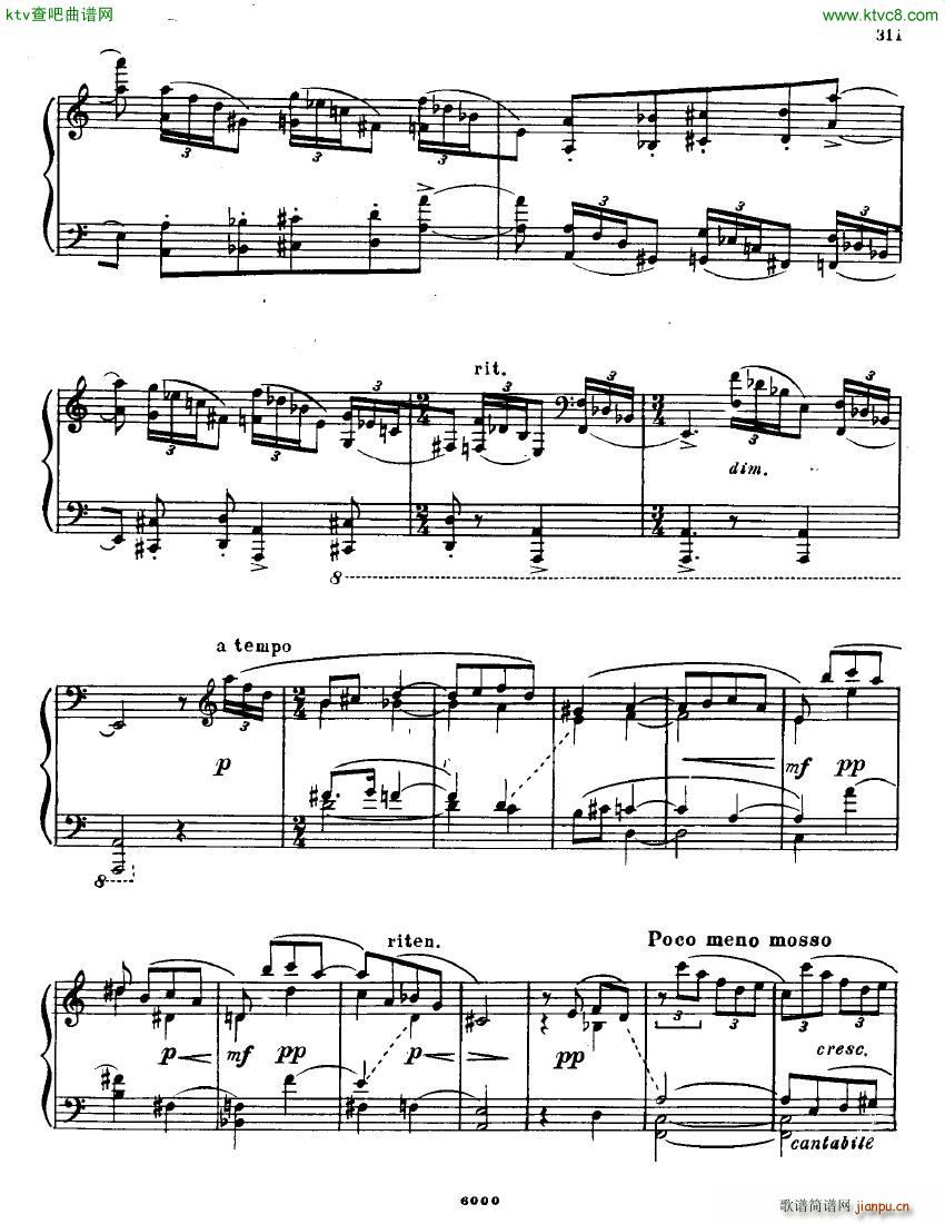 Anatoly Alexandrov Opus 87 Sonata no 12(钢琴谱)11