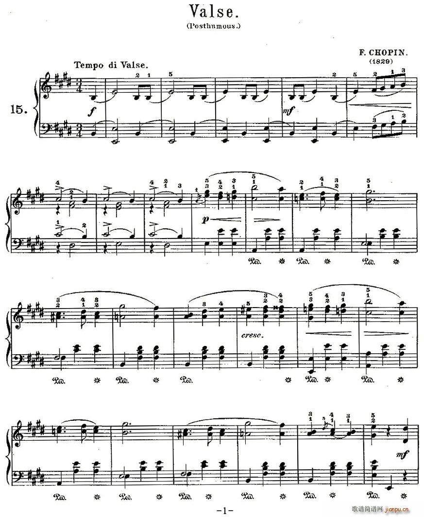 valse(五字歌谱)1