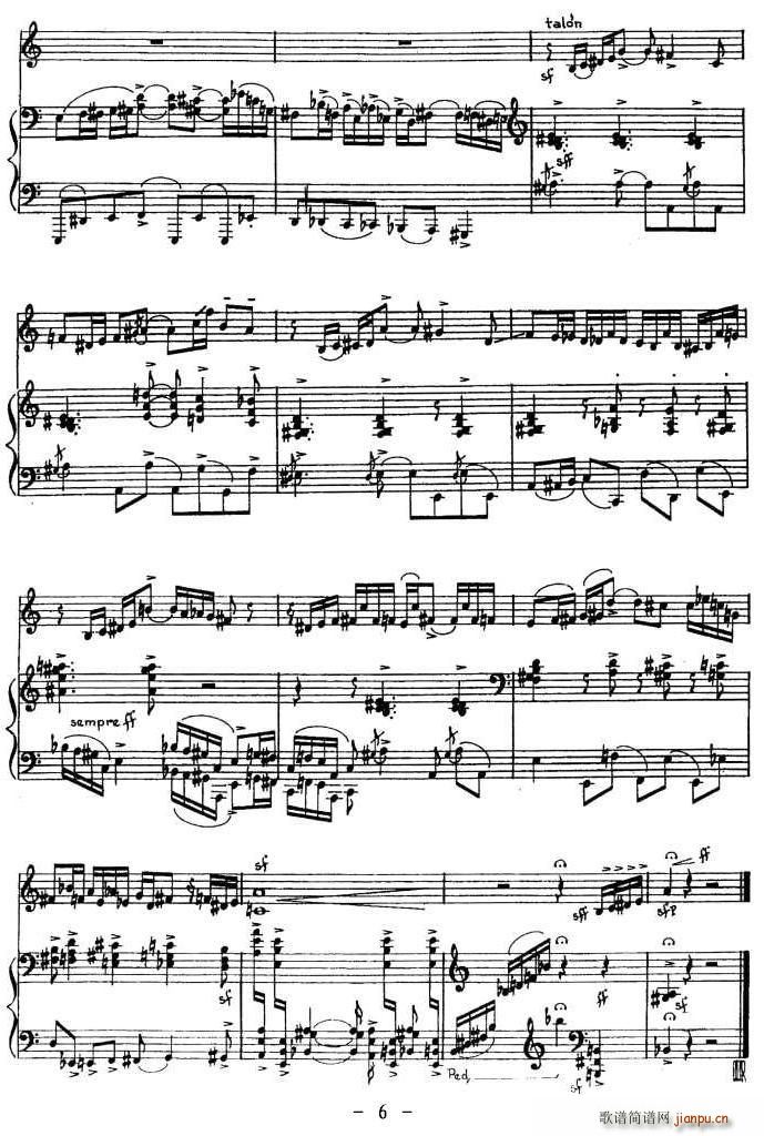 TANGUANO(小提琴谱)6