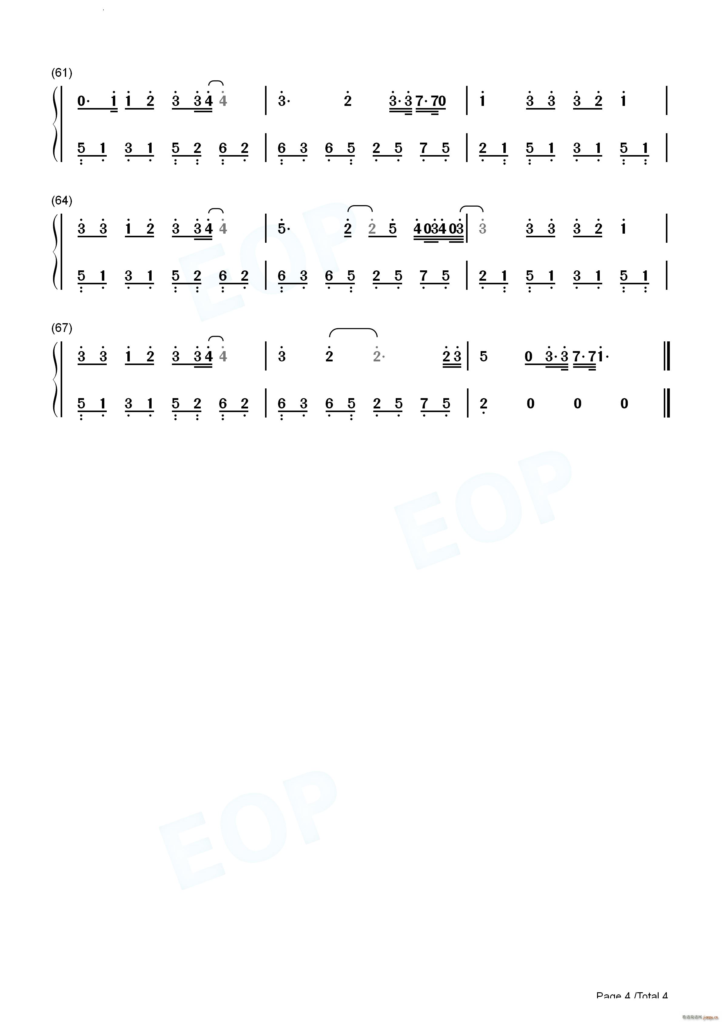 Middle Ground(钢琴谱)10