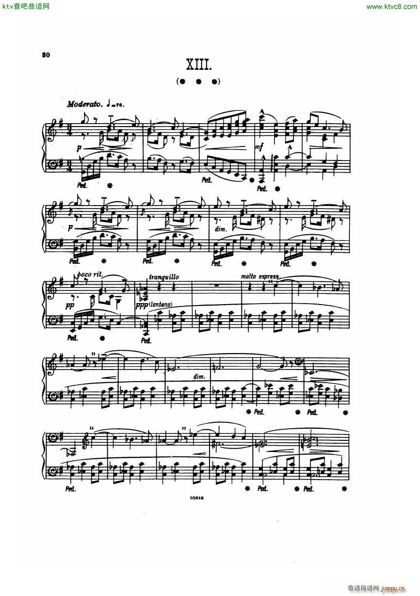 Edward Elgar Enigma Variations Op 36(钢琴谱)31