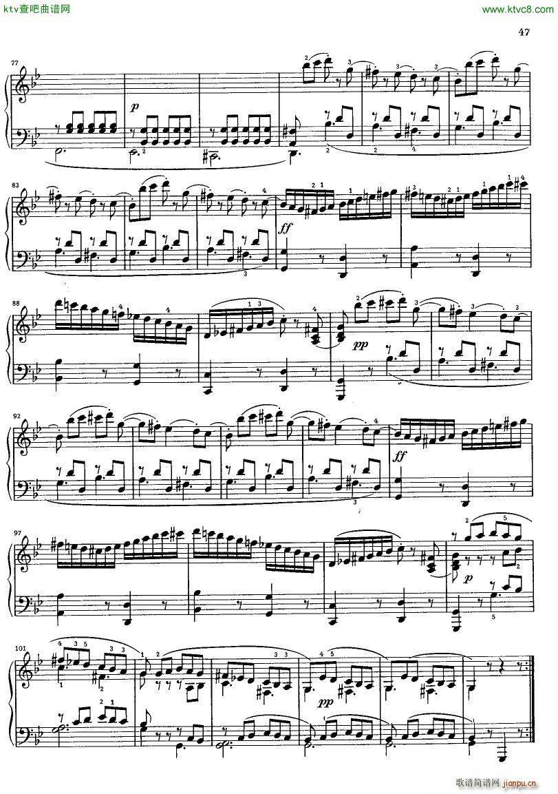 Clementi Sonate op 7 No 3(钢琴谱)10