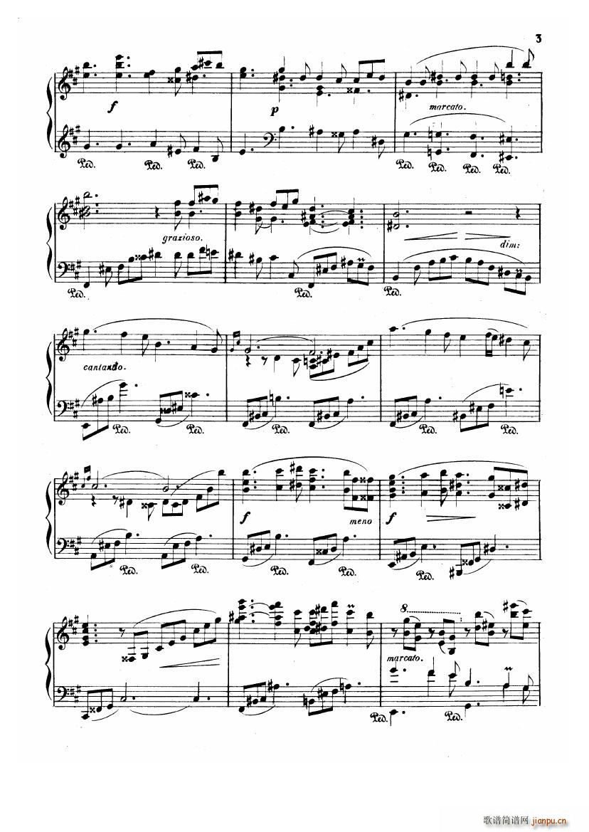 Albeniz op 72 Piano Sonata no 4(钢琴谱)3