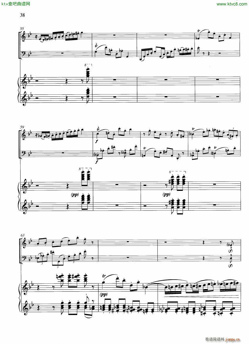Francaix Trio for oboe bassoon and piano 二(钢琴谱)11