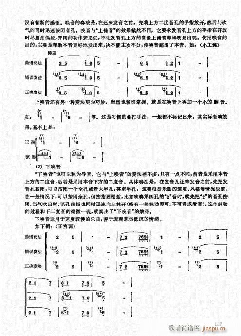 竹笛实用教程141-160(笛箫谱)17