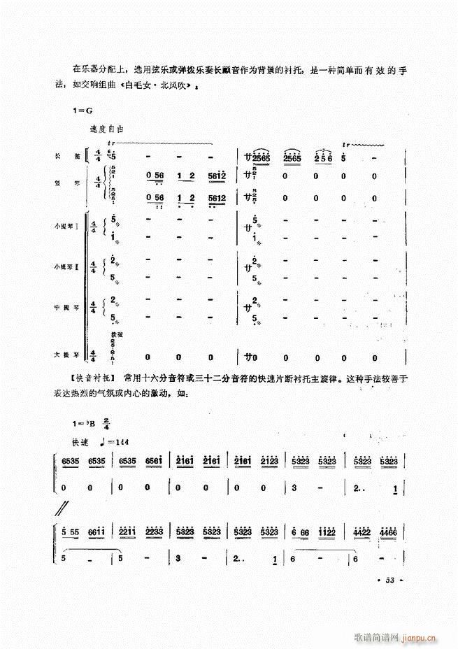 小型乐队编配b 目录前言 1 60(十字及以上)58