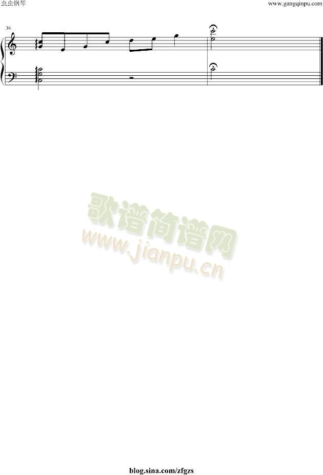 玲之梦(钢琴谱)3