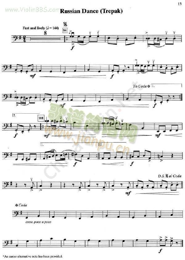 8.Russian(小提琴谱)1