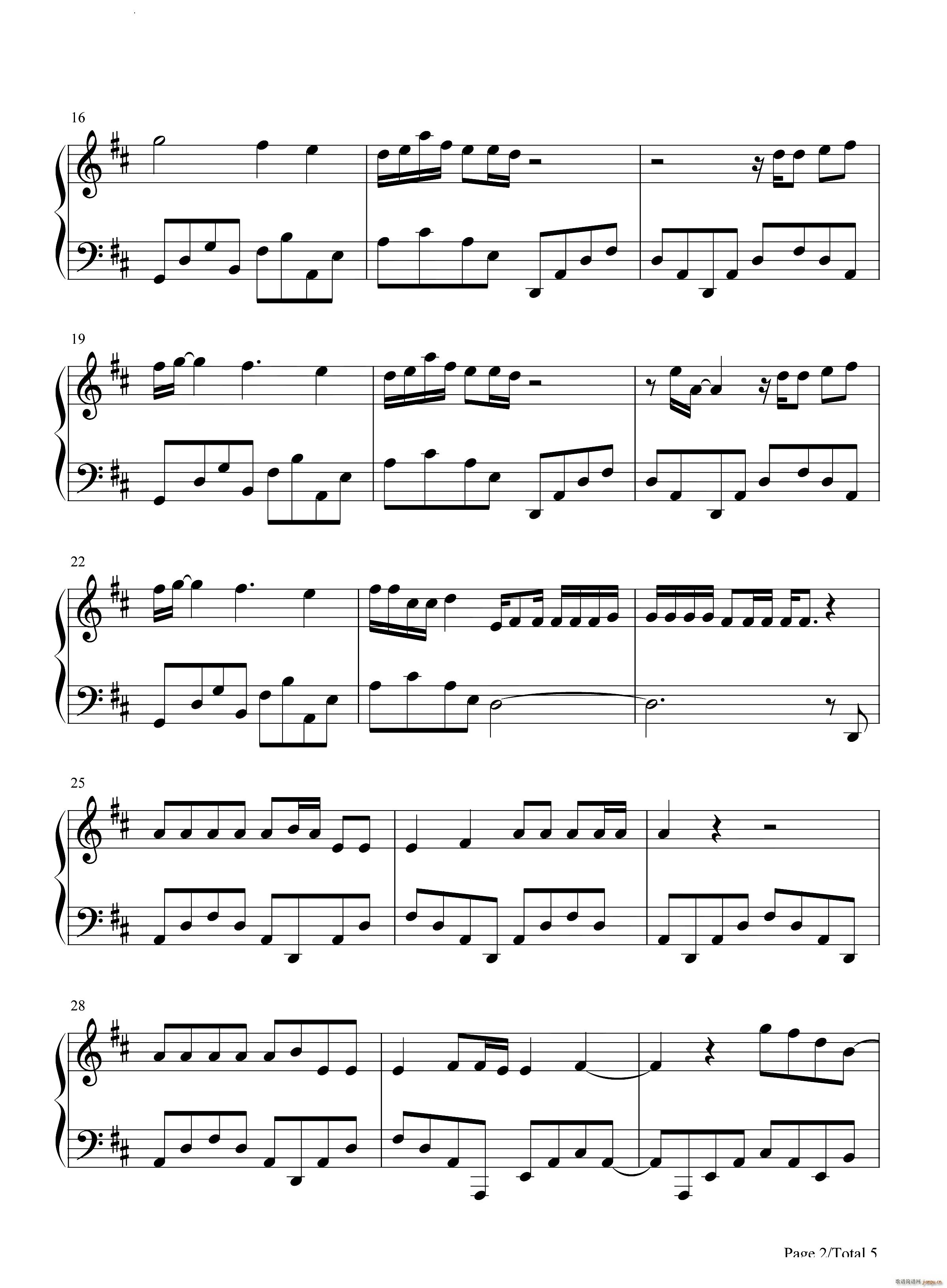 Middle Ground(钢琴谱)3