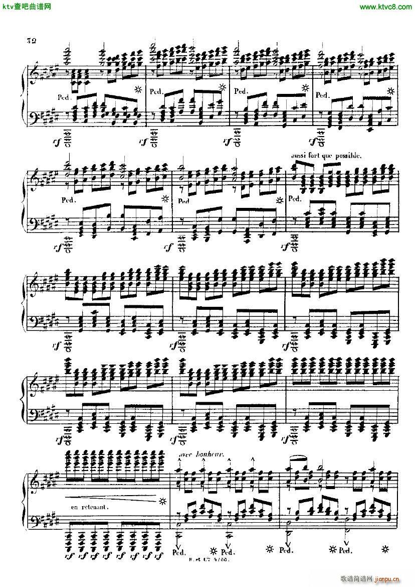 Alkan op 33 Grande Sonata part 2(钢琴谱)7