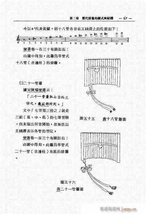 排箫之演进与技法的探讨61-80(笛箫谱)7