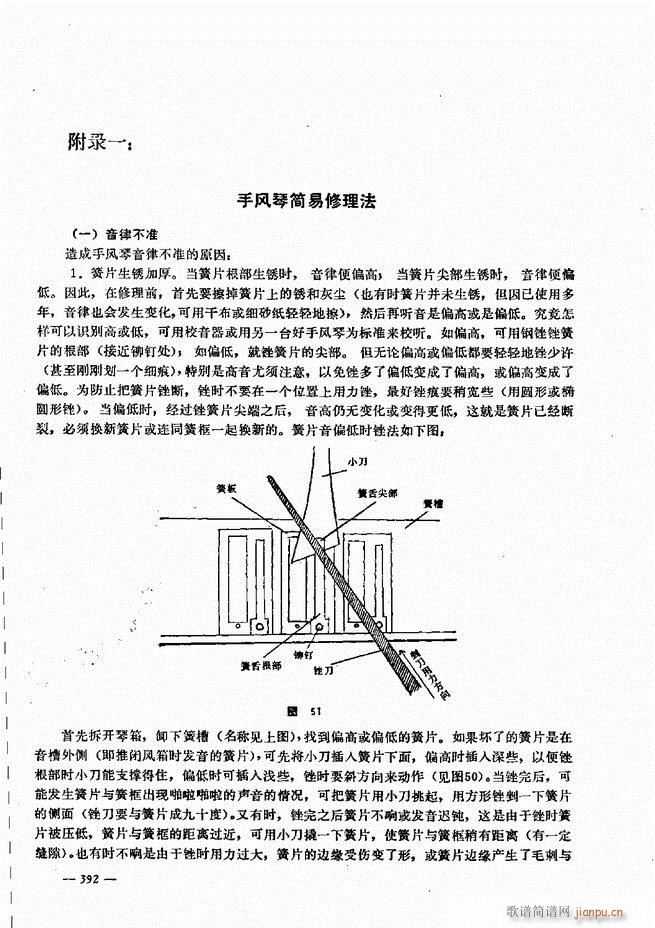 手风琴简易记谱法演奏教程 361 403(手风琴谱)32