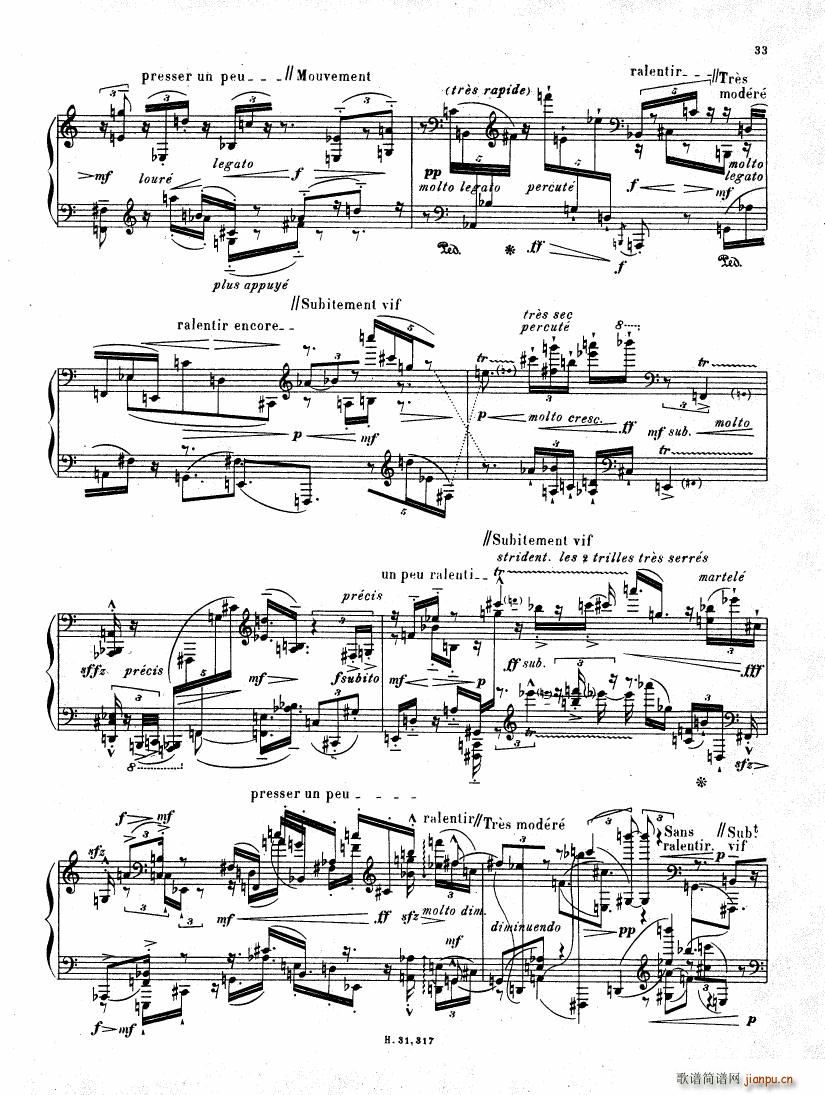 Pierre Boulez Sonata No 2 25 48(钢琴谱)9