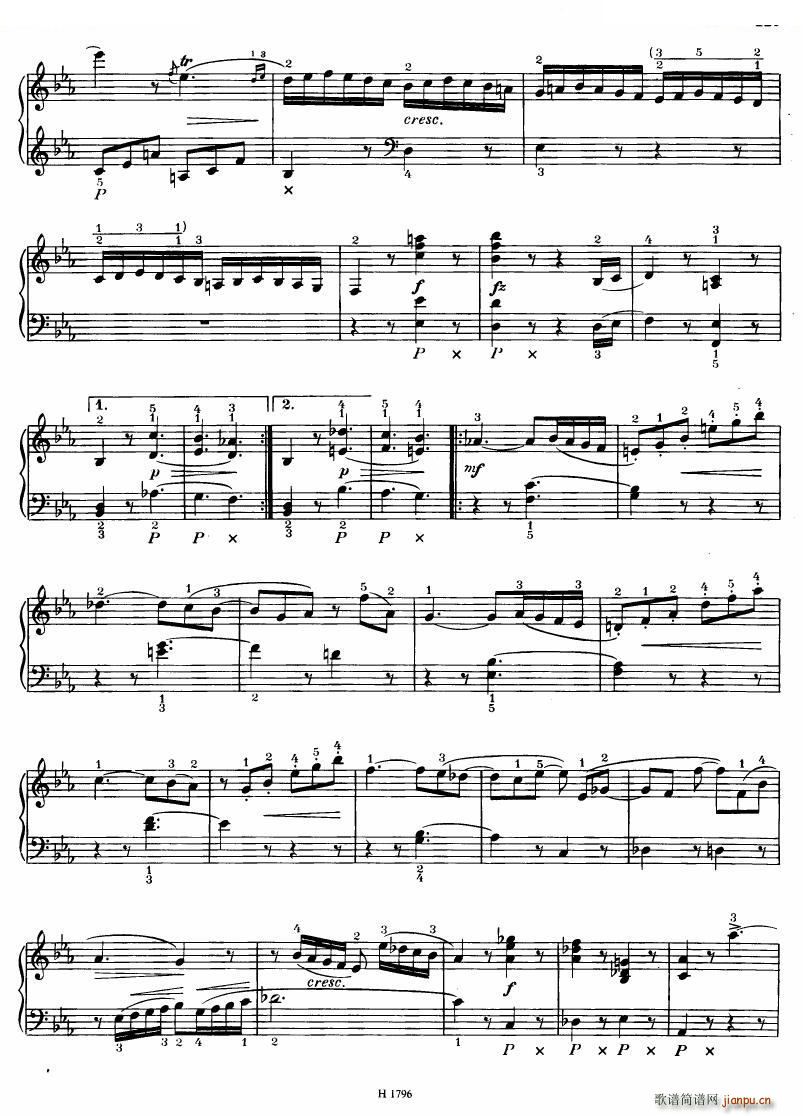Benda 16 Sonatas 三 16 Sonatas 三(十字及以上)31