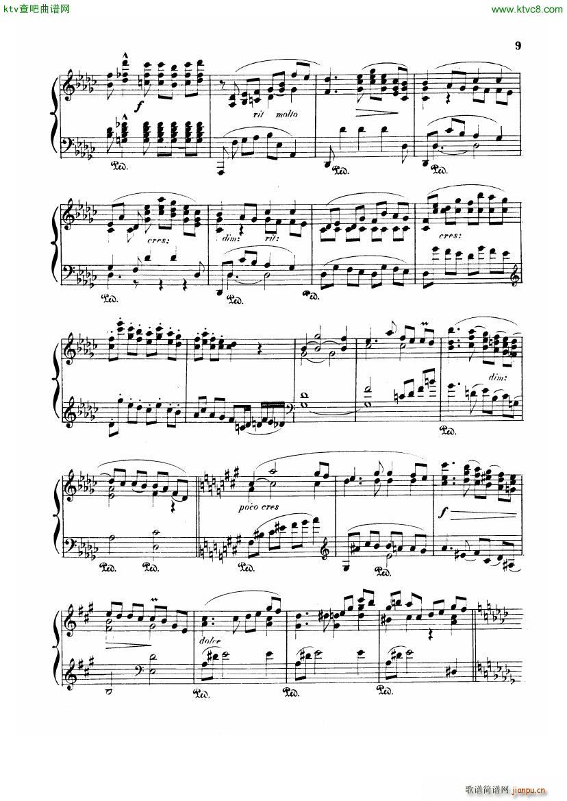 Albeniz op 82 Piano Sonata no 5(钢琴谱)9