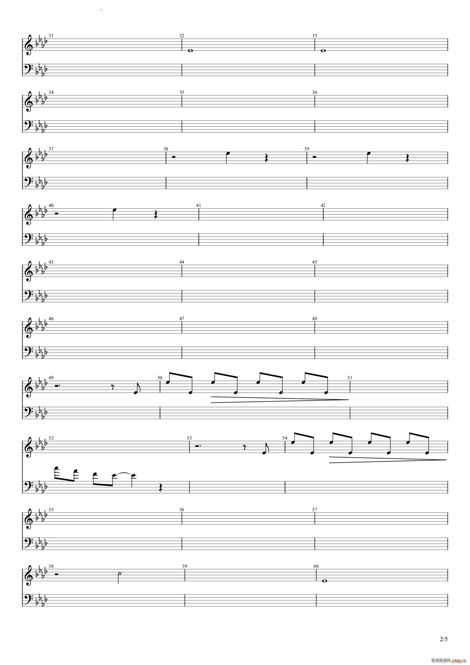 干物女(吉他谱)3