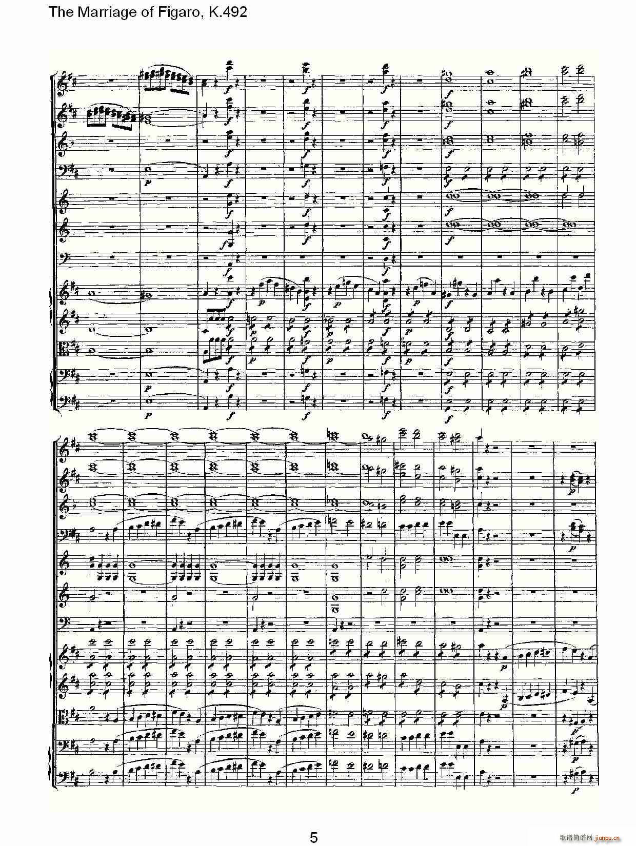 The Marriage of Figaro, K.492(十字及以上)5